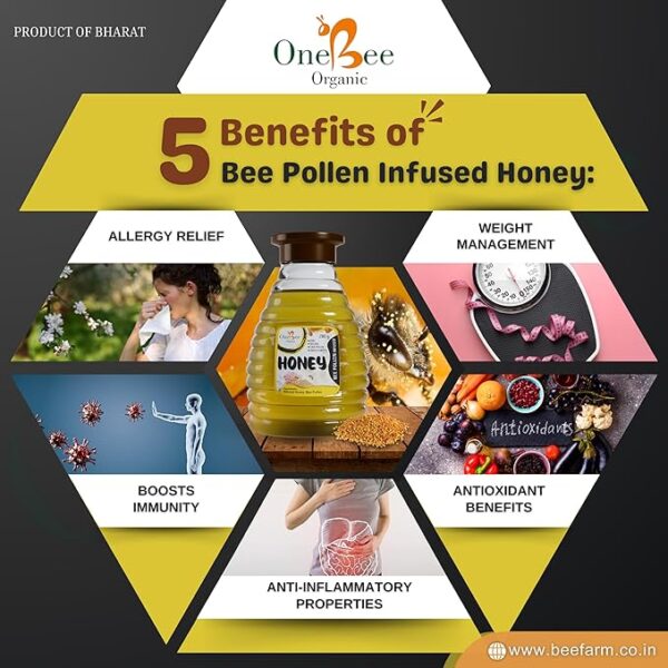 Bee Pollen Honey - Image 3