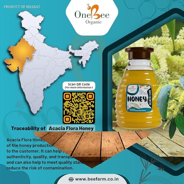 Acacia Honey/Babul Flora Honey/Bavad Nu Madh | Natural Flora Honey - Image 3
