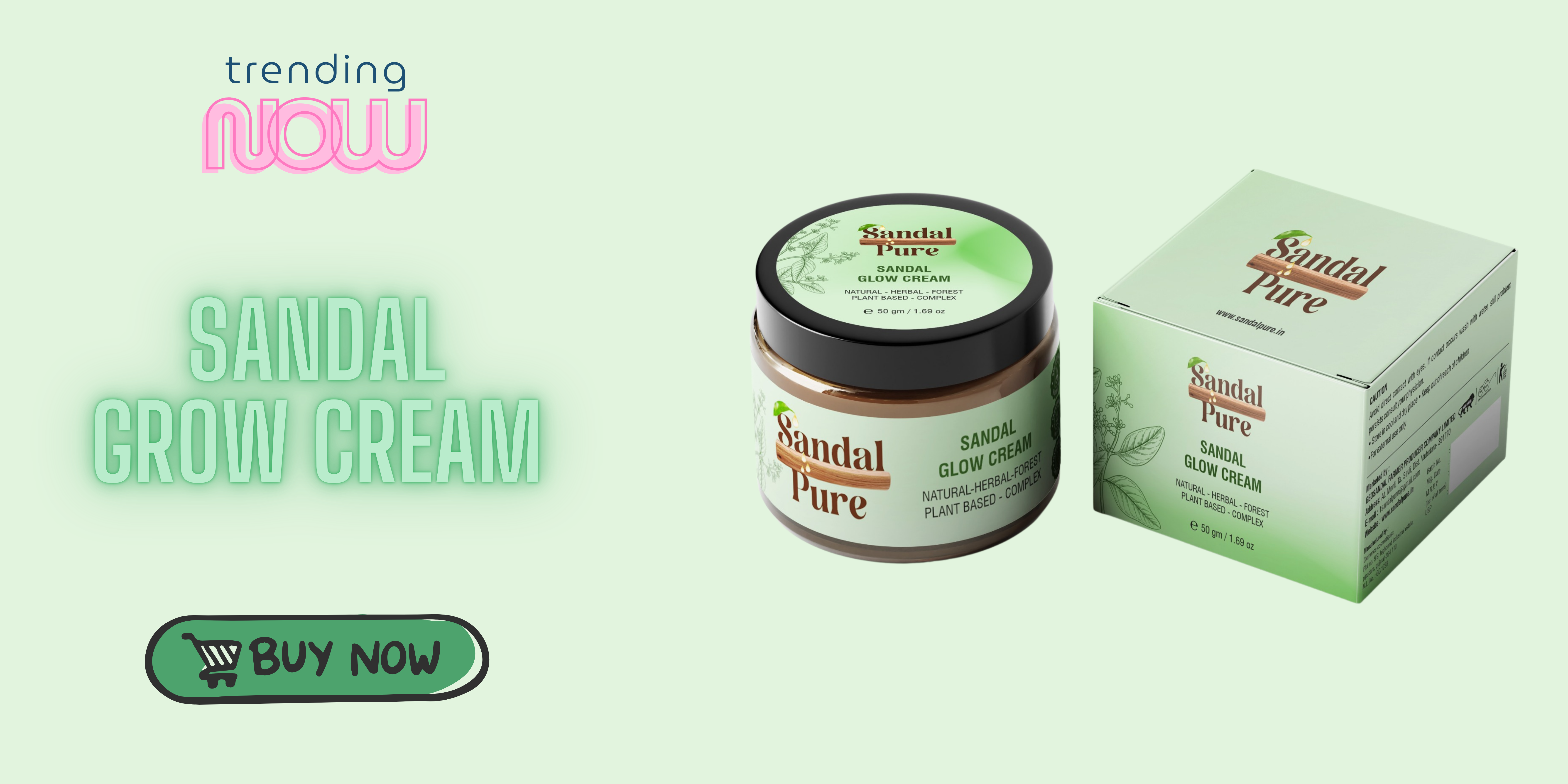 SANDAL GROW CREAM